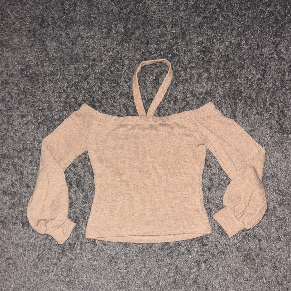 Tan sweater!